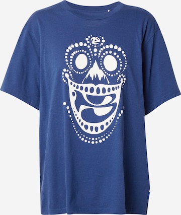 BURTON Funkční tričko 'FREE THINKER' – modrá: přední strana