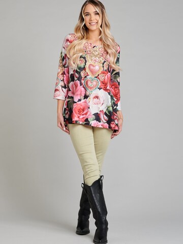 Schiffhauer Munich Blouse 'Cannes' in Roze