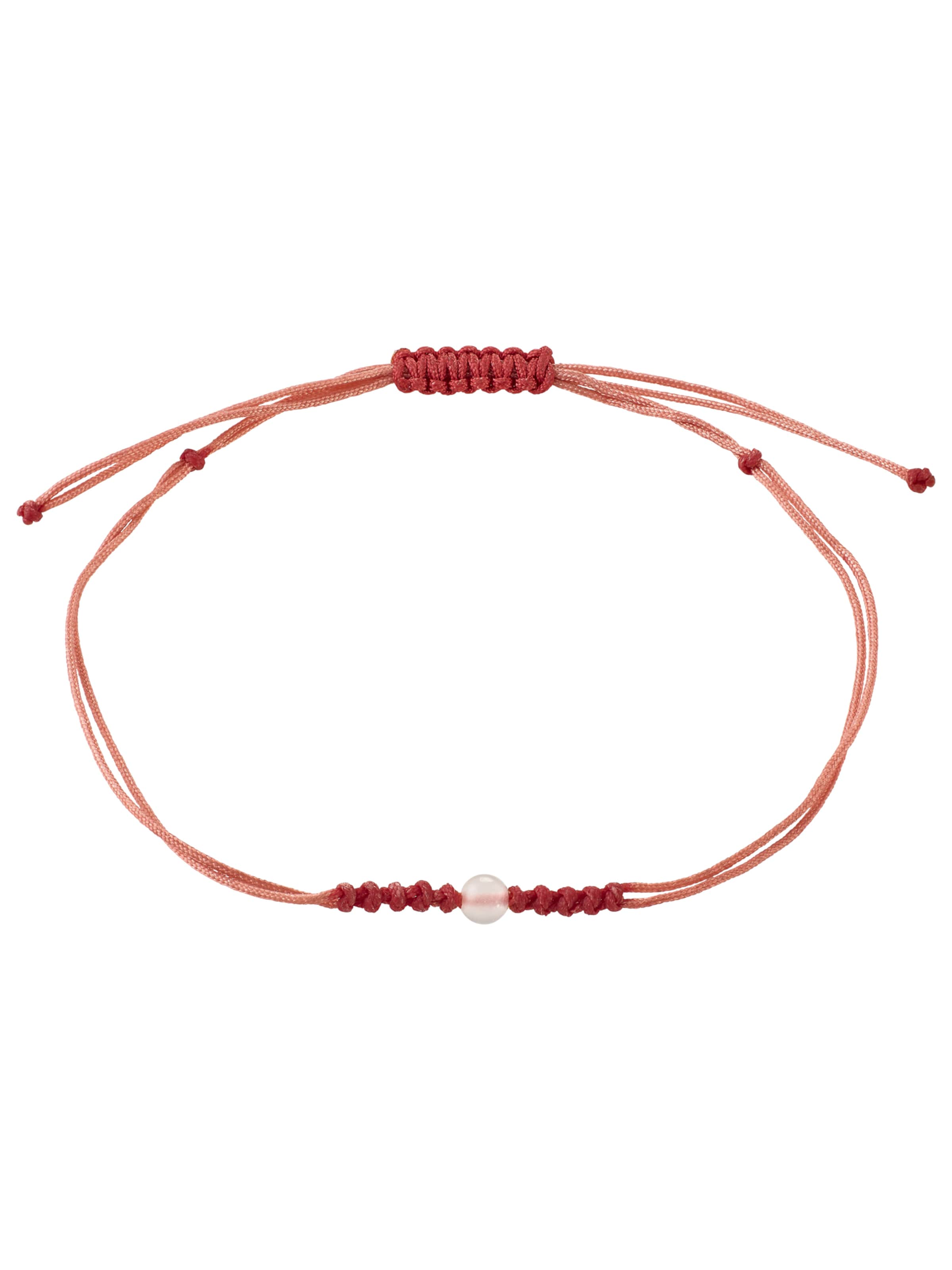 Pilgrim - Pulsera ' Birthstones ' en rojo: frente