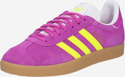 ADIDAS ORIGINALS Sneakers 'GAZELLE' in Yellow / Purple, Item view