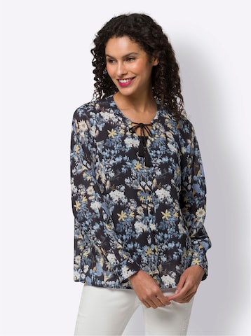 heine Bluza | črna barva: sprednja stran