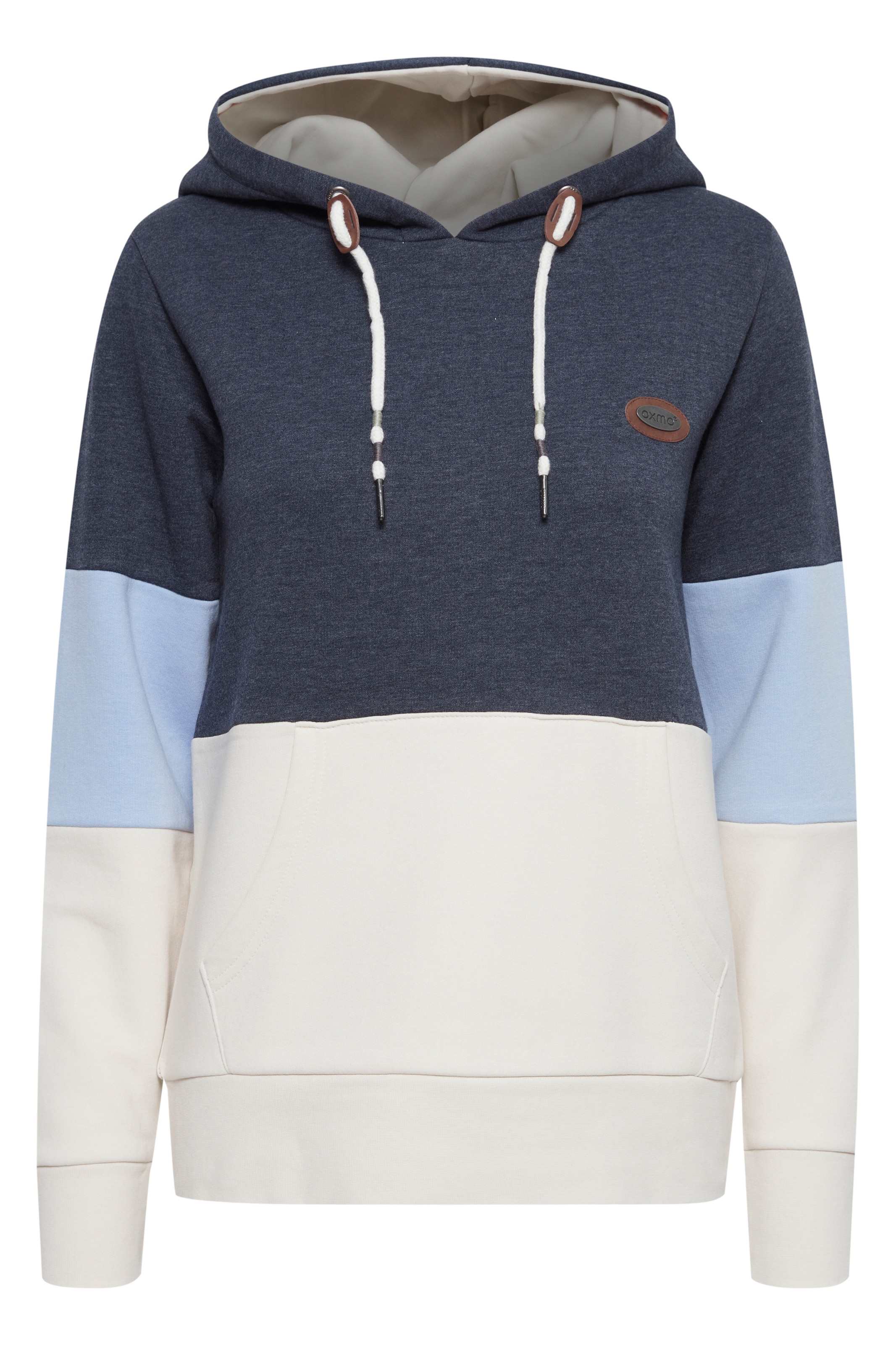 Oxmo Sweatshirt 'Kathrine' in Blau: Vorderseite