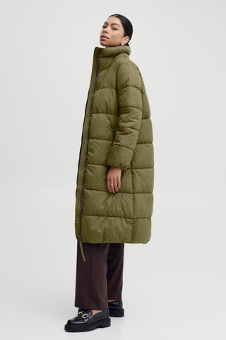 b.young Winter Coat 'BOMINA' in Green