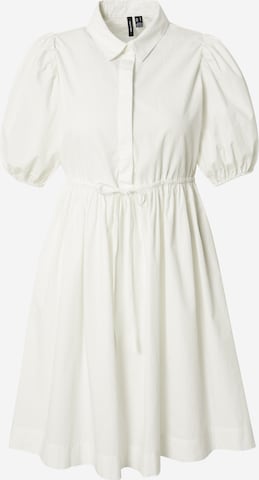 VERO MODA Košilové šaty 'BELLA SANNA' – bílá: přední strana