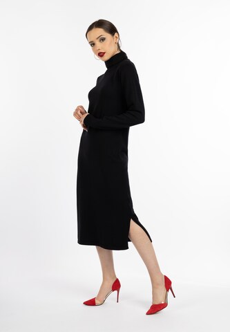 Abito in maglia 'Tylin' di faina in nero
