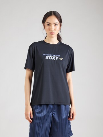 ROXY Футболка 'BOUND SPI' в Черный: спереди