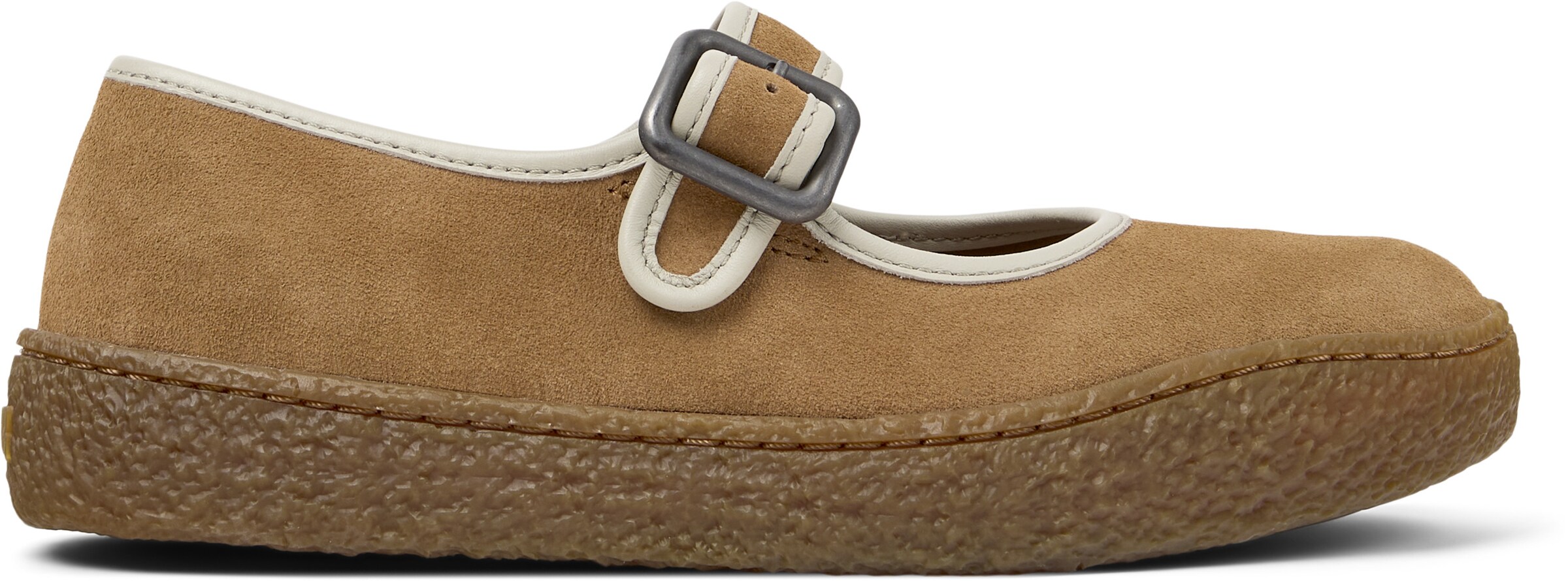 CAMPER Riemchenballerina 'Peu Terreno' in Braun