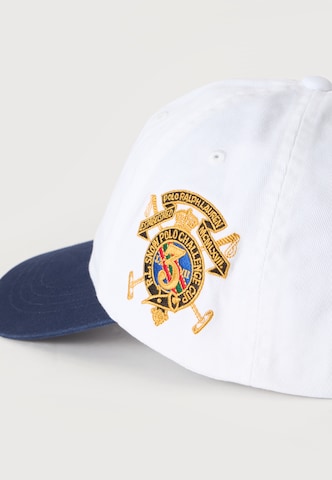 Șapcă de la Polo Ralph Lauren pe alb