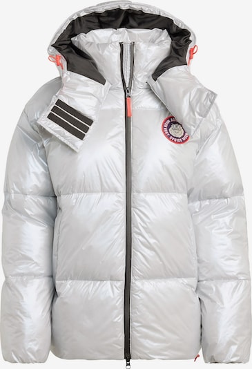 ADIDAS SPORTSWEAR Sportska jakna 'Adidas x Moon Boot' u ljubičasta / narančasta / crna / srebro, Pregled proizvoda