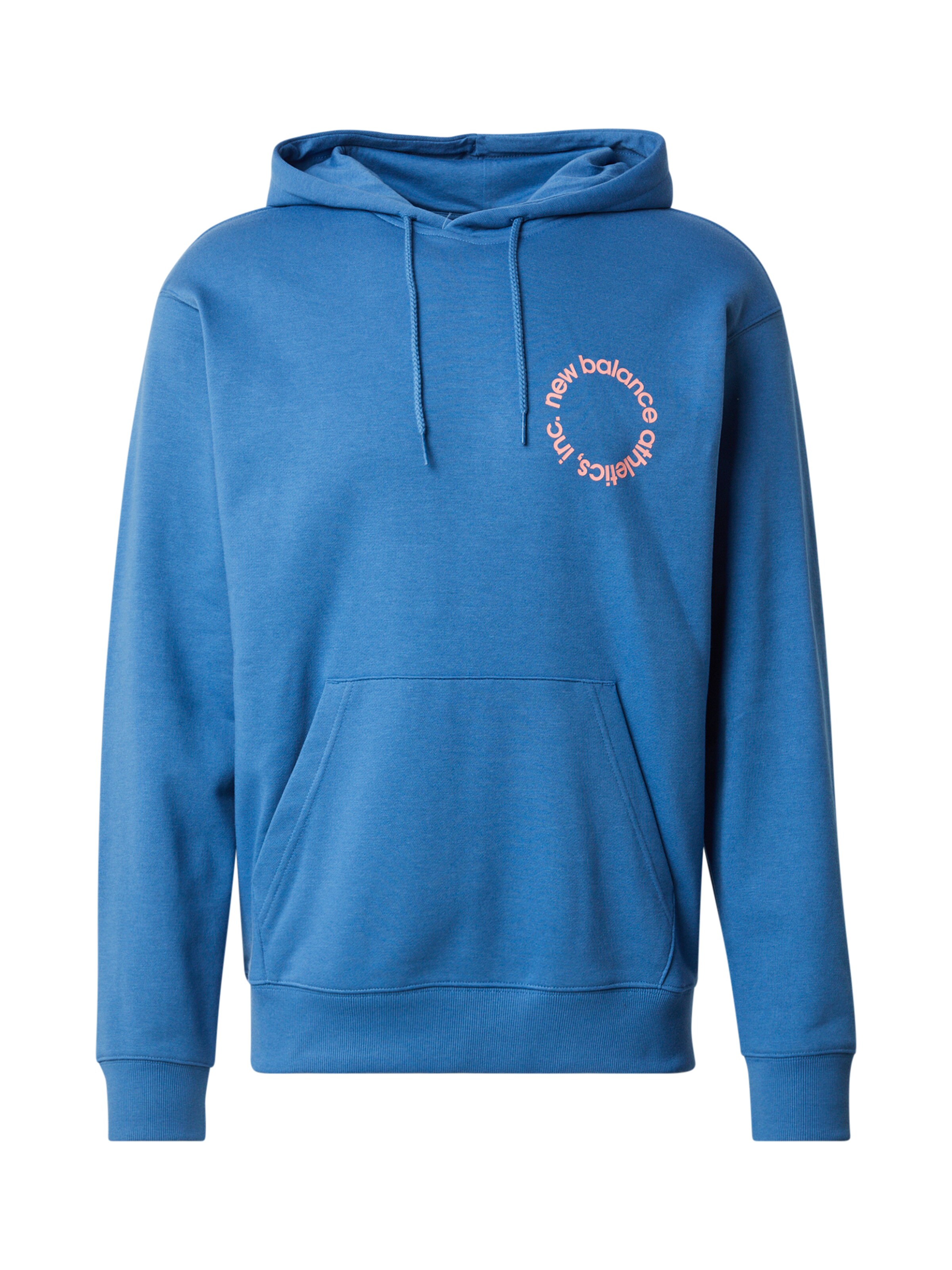 new balance Μπλούζα φούτερ σε μπλε: μπροστά