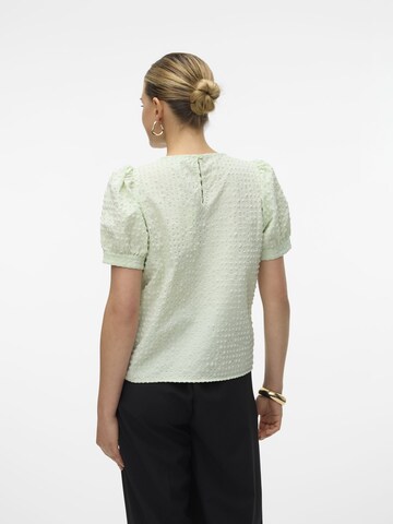 VERO MODA Bluse 'Nikita' in Grün
