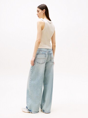 Tommy Jeans Top 'Bubble' in Beige