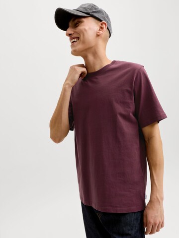 Coupe slim T-Shirt JACK & JONES en rouge