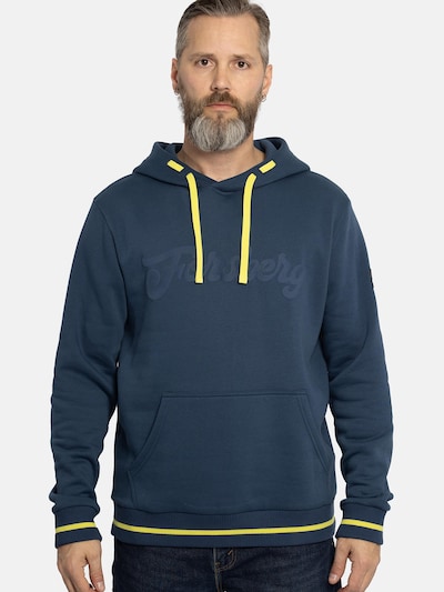 FORSBERG Sweatshirt 'Hoodie mit Vintage Logo' in blau, Produktansicht