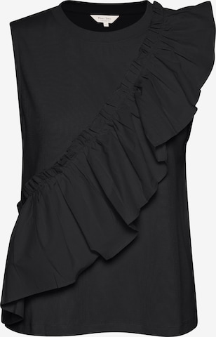 Part Two Top 'Julieve' in Schwarz: Vorderseite