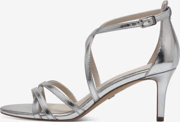 TAMARIS Strap sandal in Silver