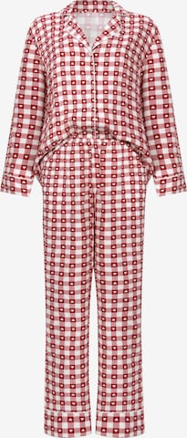 Hunkemöller Пижама в Красный: спереди