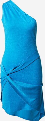 TOPSHOP Коктейльное платье в Синий: спереди