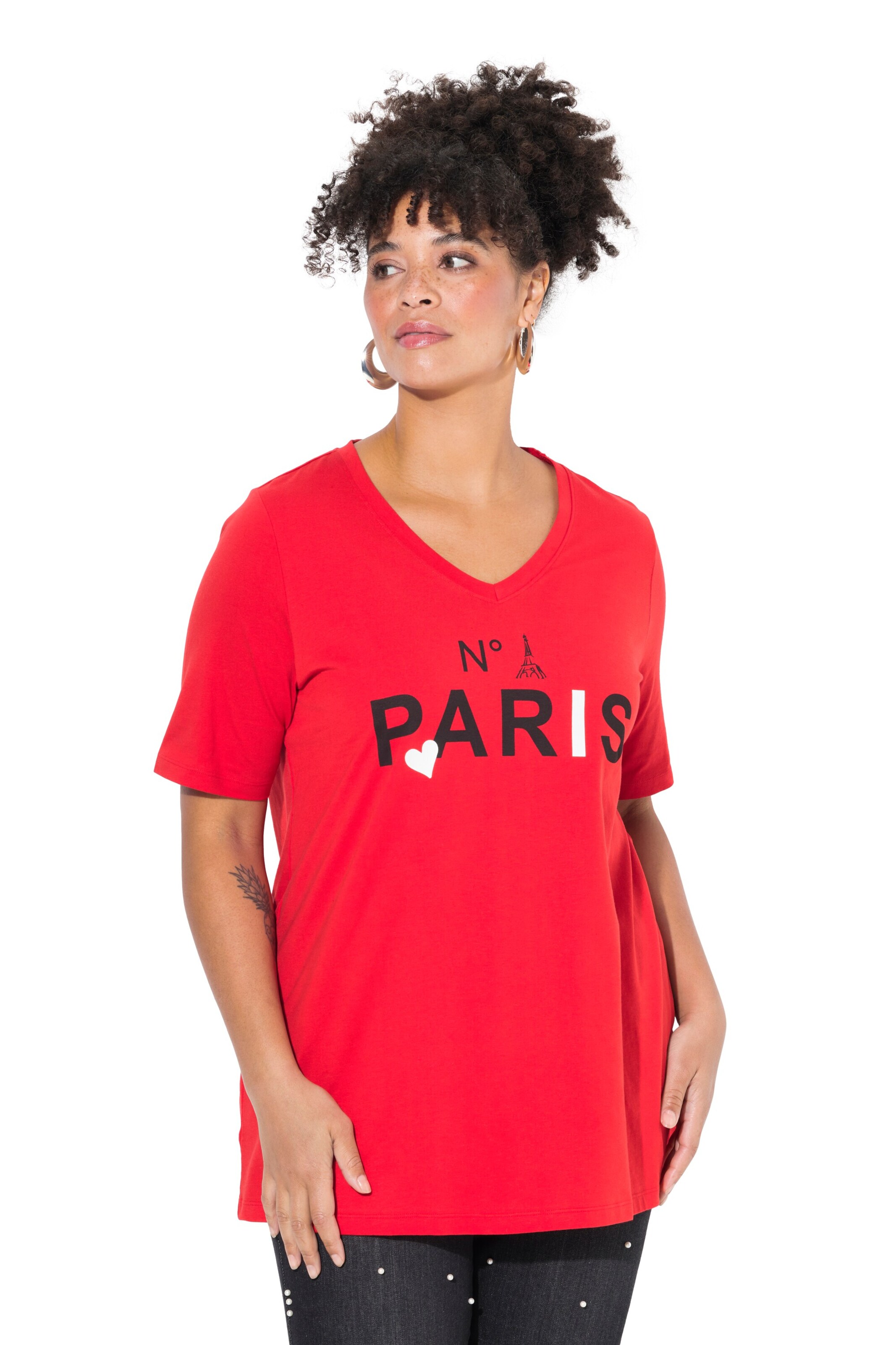 MIAMODA Shirt in Rood: voorkant