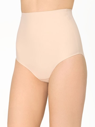 Nur Die Shapingslip ' Highwaist Contour Medium Shaping ' in Beige: voorkant