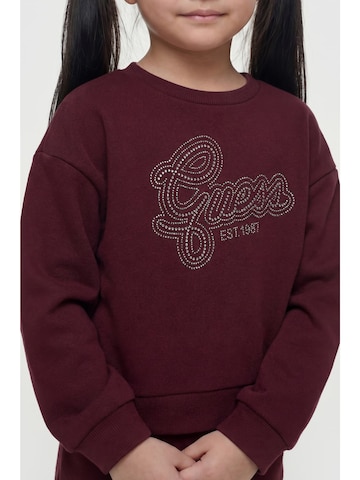 GUESS Sweatshirt in Red