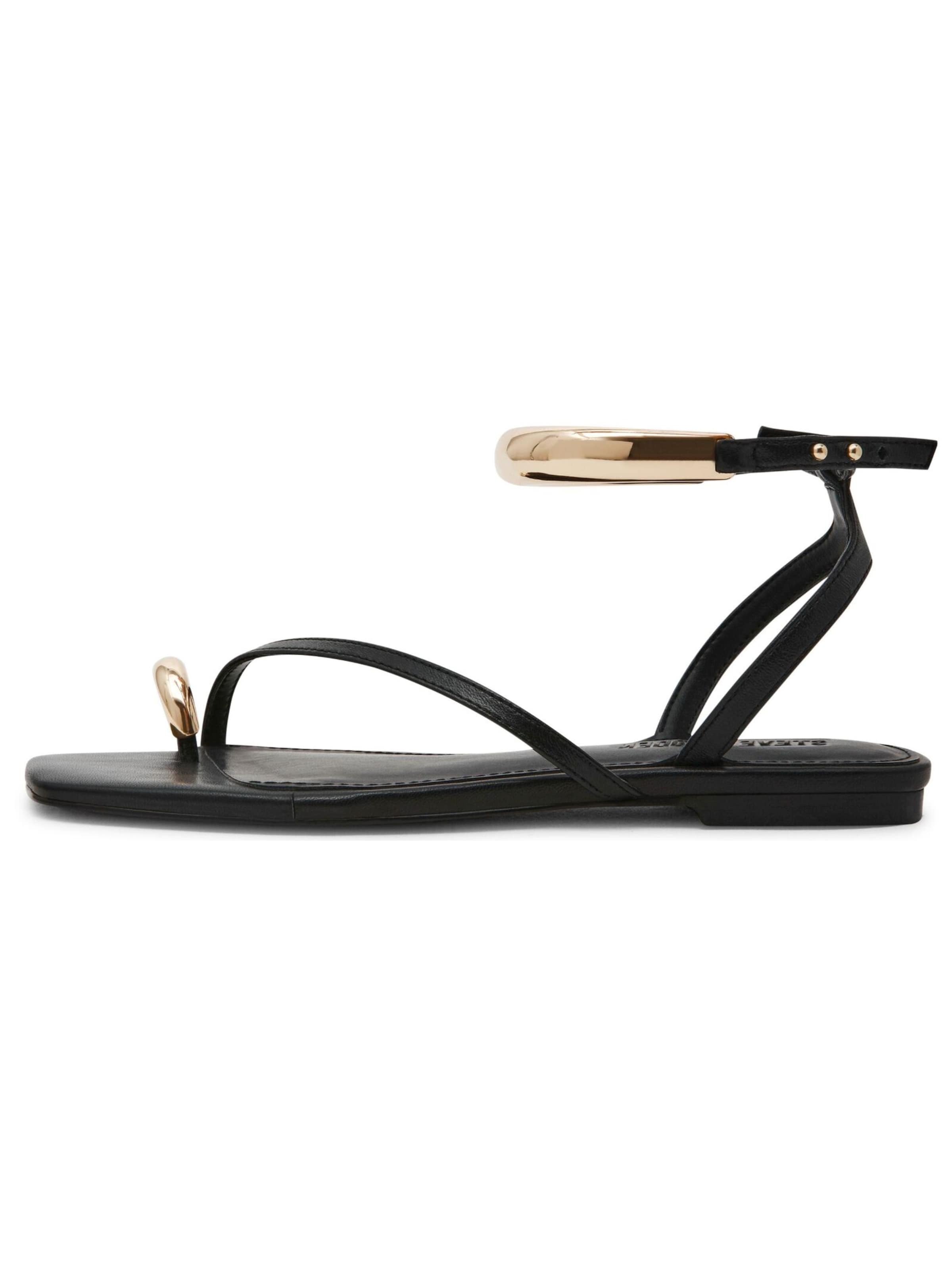 STEVE MADDEN T-bar sandals in Black