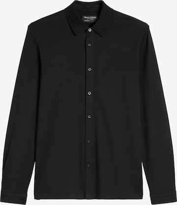Marc O'Polo Regular fit Overhemd in Zwart: voorkant