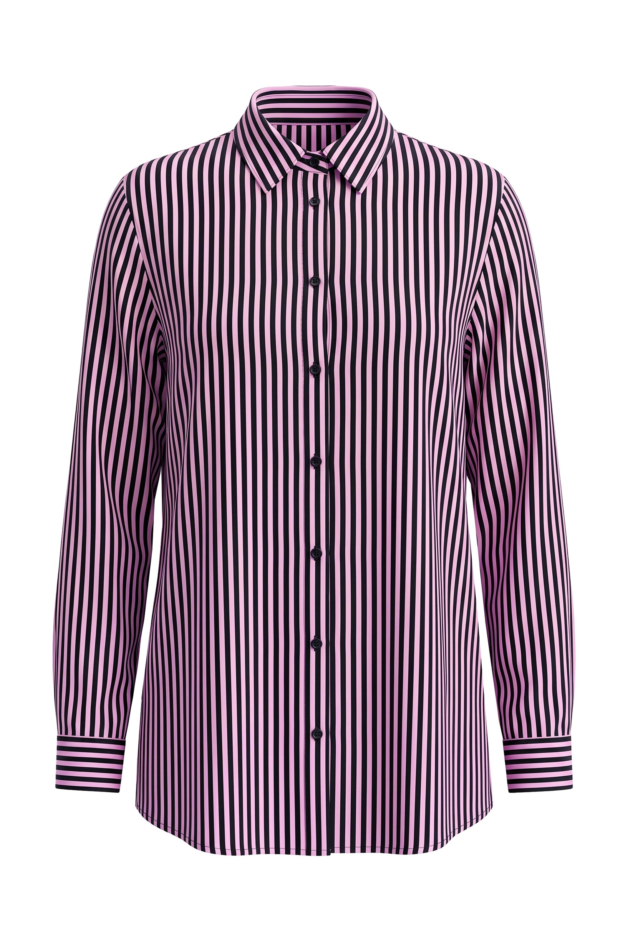 Studio Untold Blouse in Zwart: voorkant