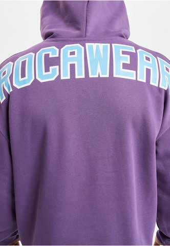 ROCAWEAR Sweatshirt 'Jefferson' in Lila