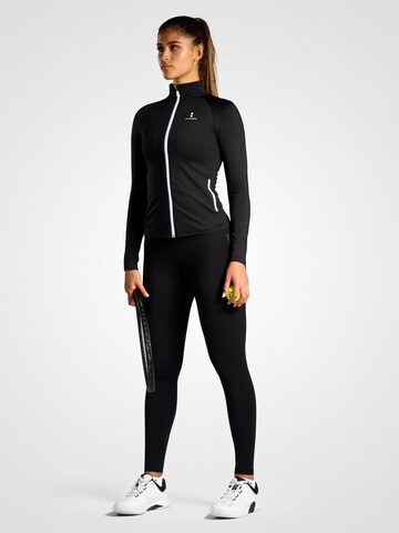 nordicdots Sports sweat jacket in Black