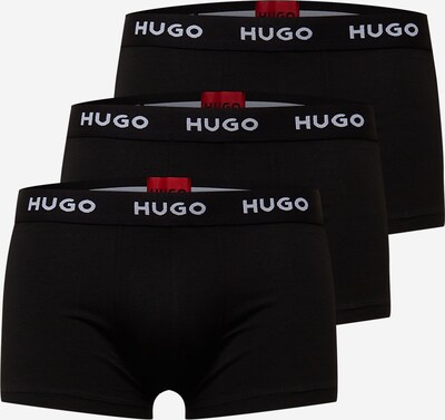 HUGO Boxers en rouge / noir / blanc, Vue avec produit