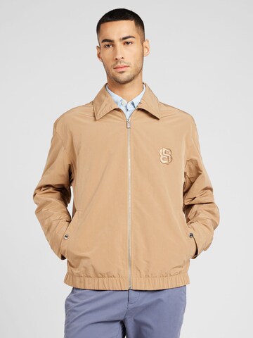 BOSS Jacke 'Caligola' in Beige: predná strana