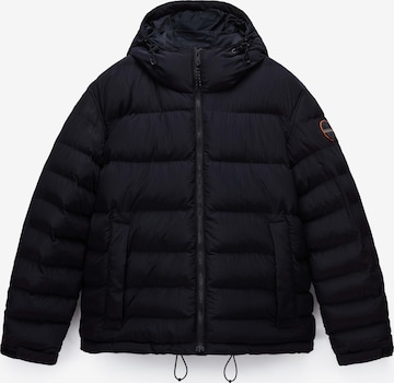 NAPAPIJRI Talvitakki 'A-Terez' värissä musta: etupuoli