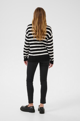 Pull-over 'Linna' Kaffe en noir