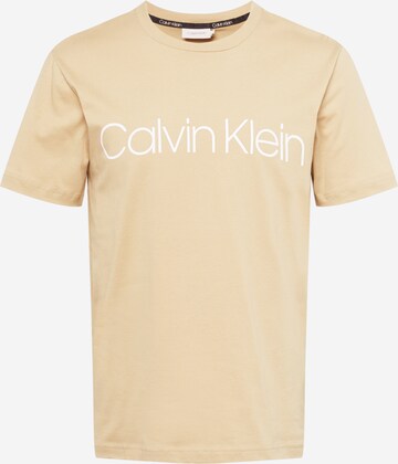 Calvin Klein Shirt in Beige: voorkant