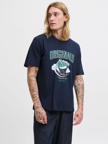 JACK & JONES Shirt in Blue: front