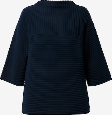 mėlyna Ulla Popken Megztinis be užsegimo: priekis