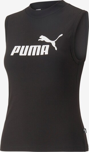 PUMA Sporttop in schwarz / weiß, Produktansicht