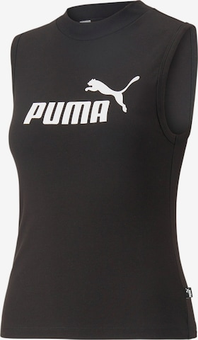 PUMA Sports Top in Black: front