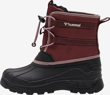 Hummel Boots in Purple: front