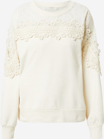 Cream - Sweatshirt 'Kalanie' em bege: frente