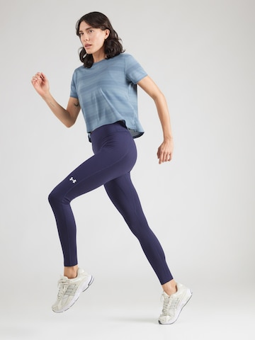 UNDER ARMOUR Скинни Спортивные штаны в Синий