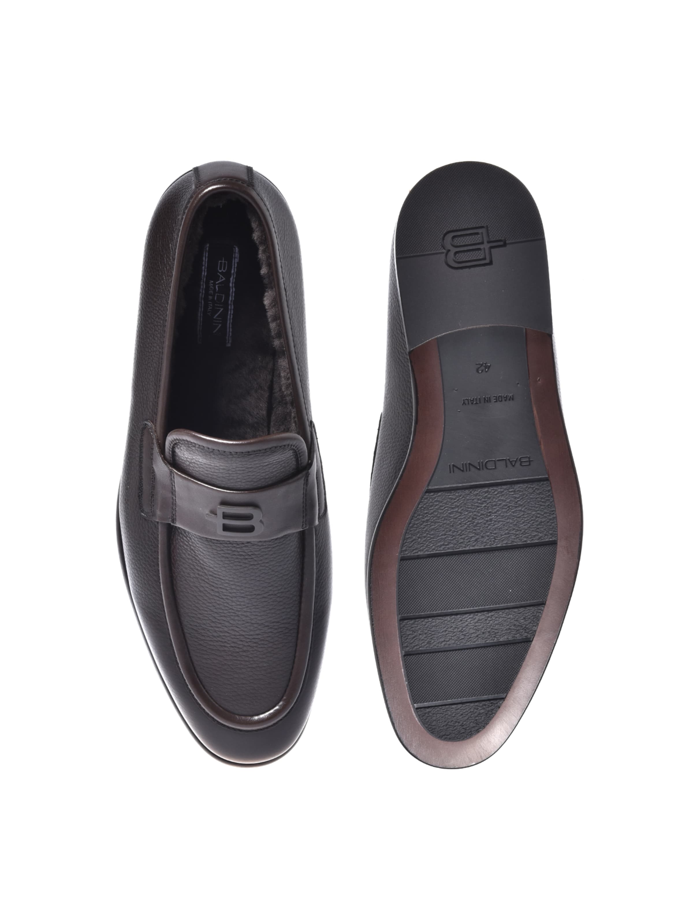 BALDININI Slip-ons in Brown