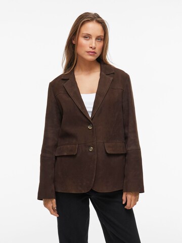 Blazer VILA en marron : devant