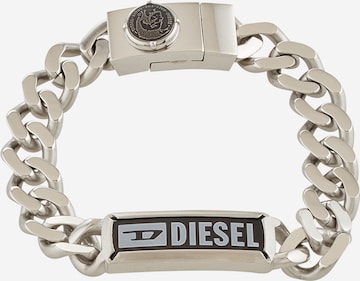 DIESEL Armband i silver: framsida