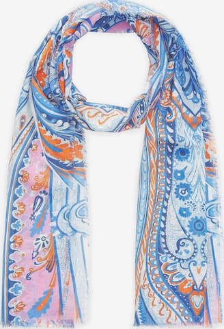 Écharpe CODELLO en bleu : devant