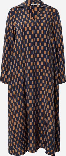 Suknelė 'Maisol Noppa' iš Marimekko, spalva – tamsiai mėlyna / karamelės, Prekių apžvalga