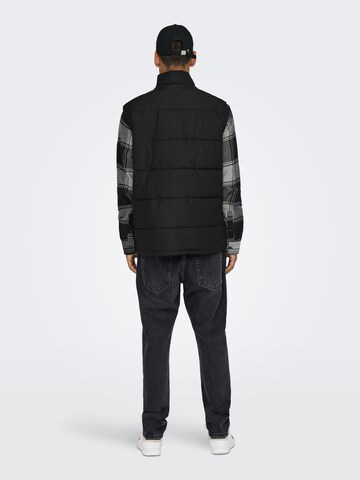 melns Only & Sons Veste 'Jake'