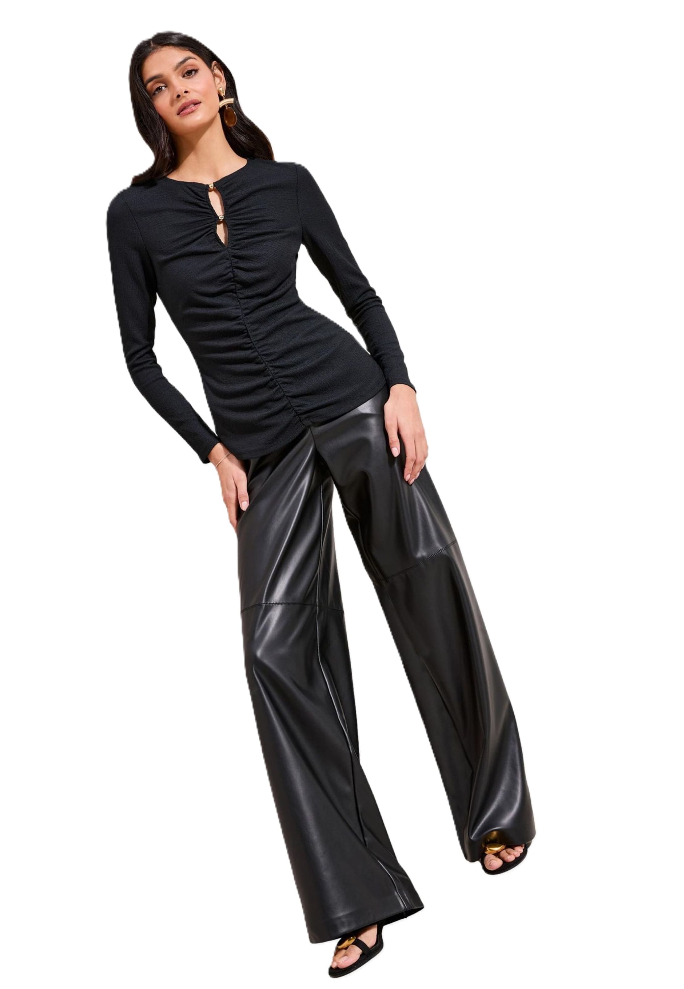 Friends Like These Блузка в Черный: спереди