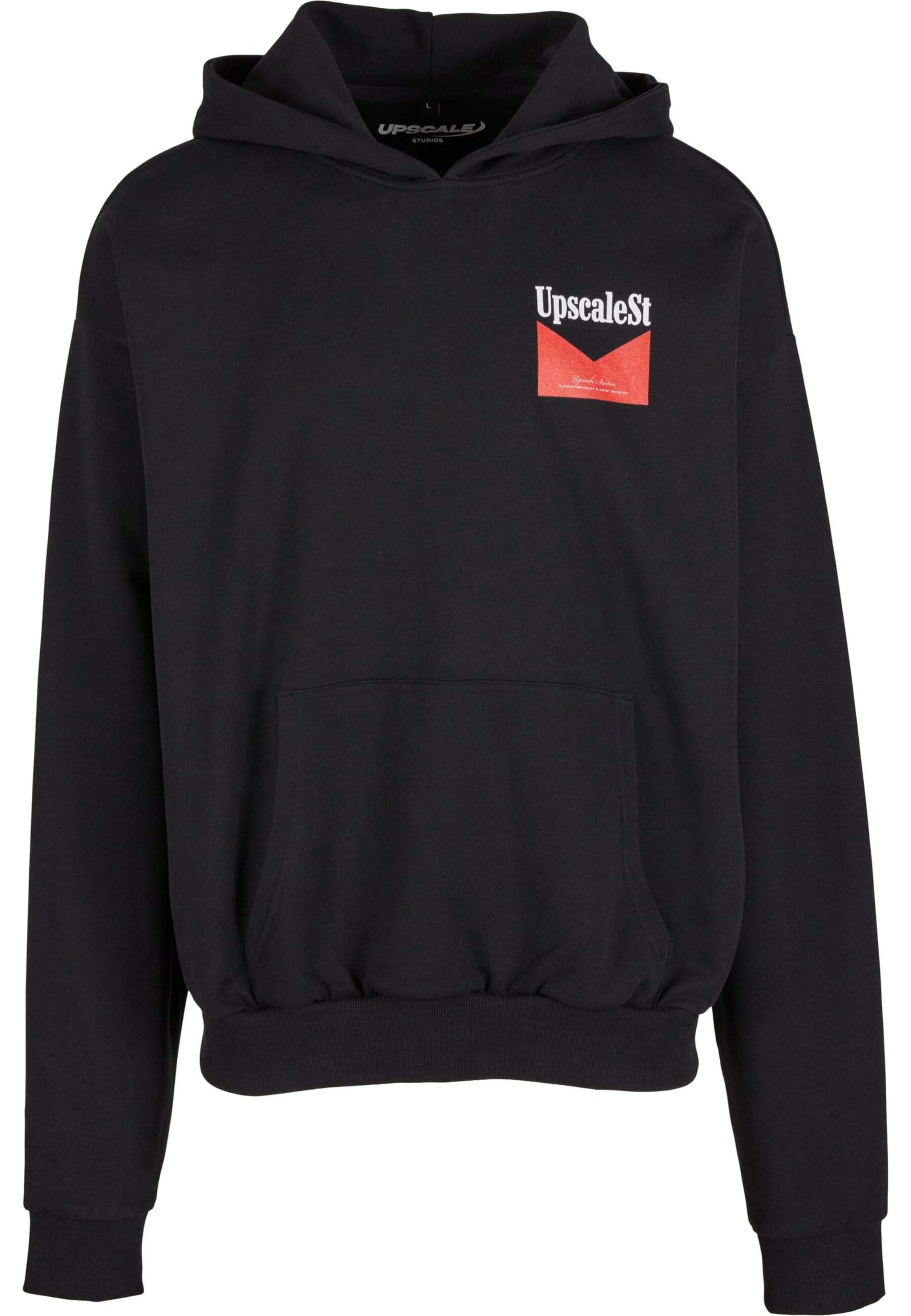 Mister Tee Sweatshirt 'Live Bold' in Black: front